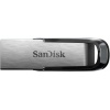SanDisk 128 Go Ultra Flair Flash Drive Clé USB, des vitesses allant jusqu'à 150 Mo/s, USB 3.0, Protection par mot de passe, Un boîtier en métal élégant et resistant, Argent/Noir