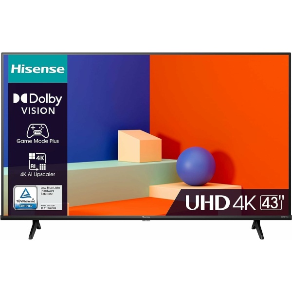 Hisense 43E63KT Téléviseur LED 43 Pouces UHD 4K Smart TV