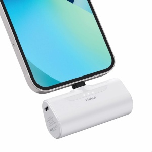 iWALK Batterie Externe Mini 4500mAh, Ultra-Compact Chargeur Externe Petit Power Bank Compatible pour iPhone 14/14 Pro Max/13/13 Pro Max/13 Mini/12/12 Pro Max/12 Mini/11/11 Pro/SE/XR/8/7/6s
