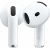 Apple AirPods 4 Écouteurs sans Fil, Casques et écouteurs Bluetooth, Audio Spatial personnalisé, résistance à la Transpiration et l’Eau, boîtier de Charge USB-C, Puce H2, Jusqu’à 24 Heures d’autonomie