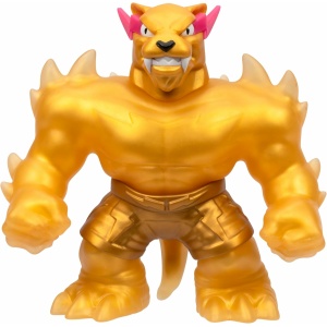 MrBeast Lab Heroes of Goo Jit Zu Legendary Panther, Étire, tords et écrase son corps : il peut tripler de taille, Iconic Panther, Hypercharged Panther et Legendary Panther à collectionner