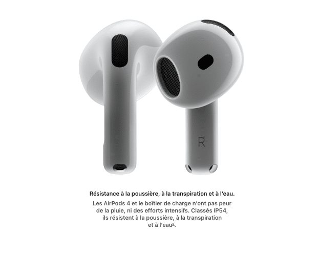 photo des airpods 4 apple
